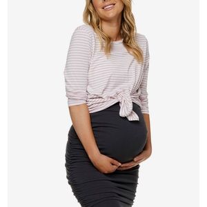 Bae the Label Back to Back Tie Top Maternity NWT
